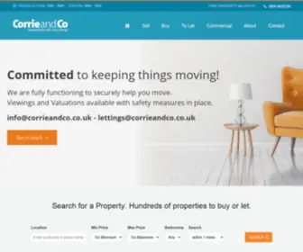 Corrieandco.co.uk(Barrow Property For Sale) Screenshot