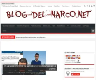 Corriendosangre.com(Mundo narco Corriendo sangre) Screenshot