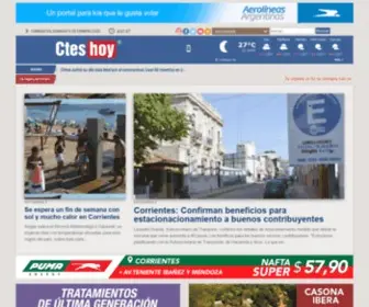 Corrienteshoy.com(Corrientes Hoy) Screenshot
