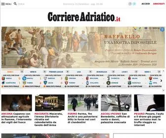 Corriereadriatico.it(Corriere Adriatico) Screenshot