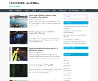 Corrieredellanotizia.it(Notizie dal Mondo) Screenshot