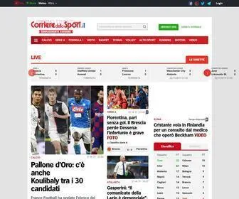 Corrieredellosport.it(Corriere dello Sport) Screenshot
