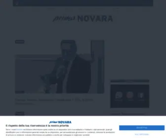 Corrieredinovara.com(Prima Novara) Screenshot
