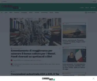 Corrieredirieti.it(Corriere di Rieti) Screenshot