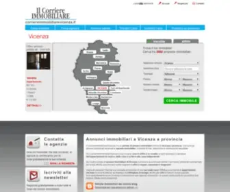 Corriereimmobiliarevicenza.it(Annunci immobiliari Vicenza) Screenshot