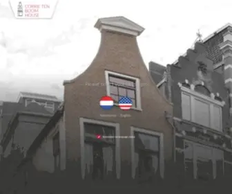 Corrietenboom.com(Corrie ten Boom House) Screenshot