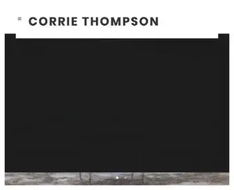 Corriethompson.net(Corrie Thompson) Screenshot