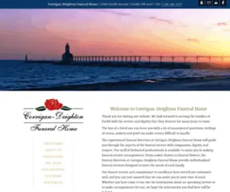 Corrigandeighton.com(Corrigan-Deighton Funeral Home) Screenshot