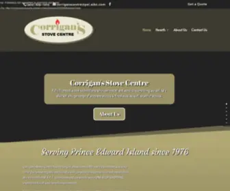 Corrigansstovecentre.com(Corrigan's Stove Centre) Screenshot