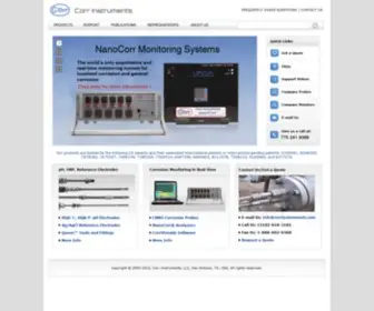 Corrinstruments.com(Corrosion Monitoring) Screenshot