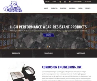 Corroeng.com(High-Performance Wear-Resistant Systems) Screenshot