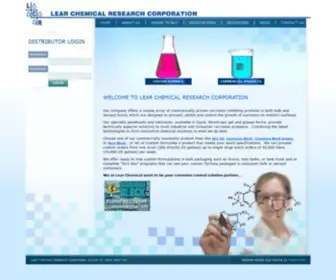 Corrosionblock.com(Lear Chemical Research Corporation) Screenshot