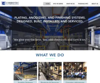 Corrotec.com(Corrotec, Inc) Screenshot