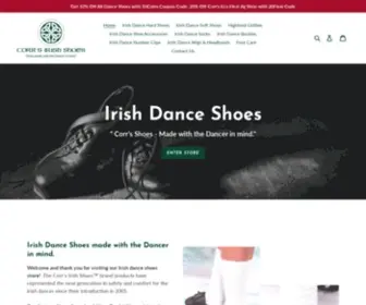 Corrsirishshoes.com(Irish Dance Shoes) Screenshot