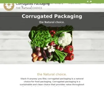 Corrugated.org(Corrugated Packaging) Screenshot