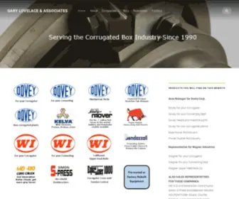 Corrugatedonline.net(Corrugated Products) Screenshot