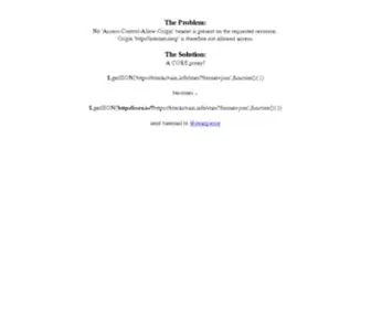 Cors.io(Cors) Screenshot