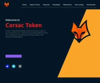 Corsactoken.com(Corsactoken) Screenshot