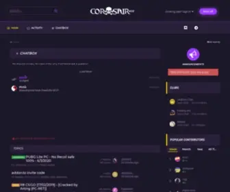 Corsair.wtf(Free MultiPlayer Game Hacking) Screenshot