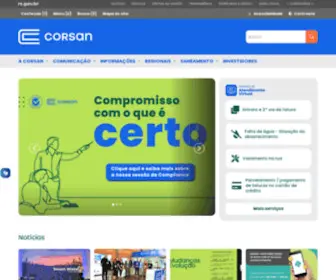 Corsan.com.br(Corsan) Screenshot