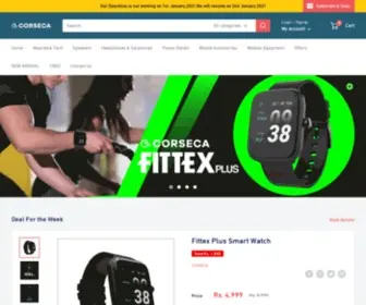 Corseca.in(Official Corseca Store) Screenshot