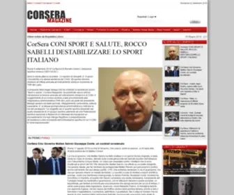 Corsera.it(CORSERA MAGAZINE) Screenshot