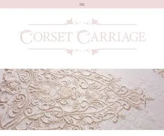 Corsetcarriage.com(Corsetcarriage) Screenshot