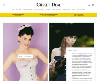 Corsetdeal.co.uk(Buy Corsets UK Online) Screenshot