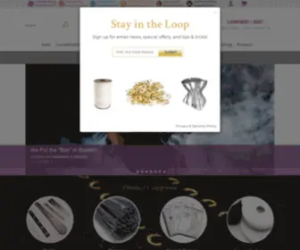 Corsetmaking.com(Corset Making Supplies) Screenshot