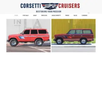 Corsetticruisers.com(Corsetti Cruisers) Screenshot