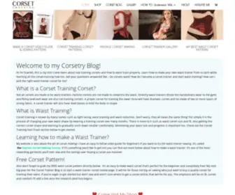 Corsettraining.net(Become A Proper Corset Trainer) Screenshot