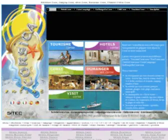 Corsica-Online.com(VACANCES EN CORSE) Screenshot