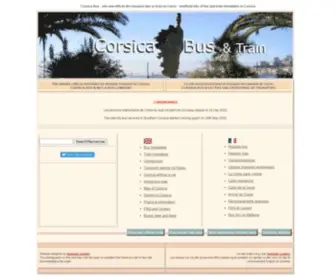 Corsicabus.org(Corsica Bus) Screenshot