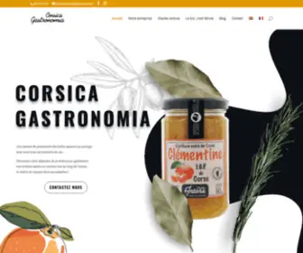 Corsicagastronomia.com(Corsica Gastronomia) Screenshot