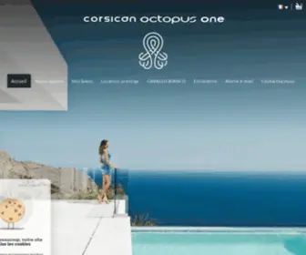 Corsicanoctopusproperty.com(Agence immobilière à Porto) Screenshot
