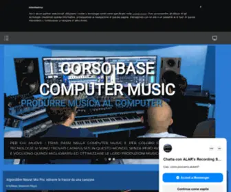 Corsidj.com(Corso DJ Dal vinile alle nuove tecnologie MIDI Controller computer e iPad Based) Screenshot