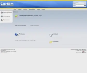 Corsim.com.br(Produtos abrasivos e equipamentos) Screenshot