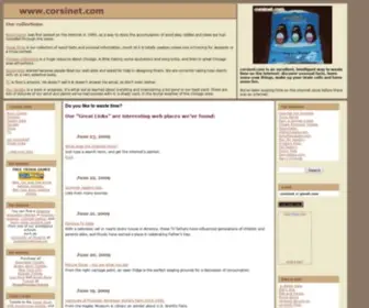 Corsinet.com(Wasting time on the internet since 1990) Screenshot