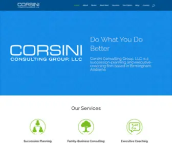 Corsini.com(Corsini Consulting Group) Screenshot