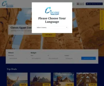 Corsinitravel.com(Corsini travel) Screenshot