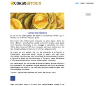 Corsobtc.com(Corso su Bitcoin completamente gratis) Screenshot