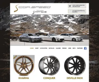 Corspeedwheels.com(COR.SPEED Sports Wheels) Screenshot