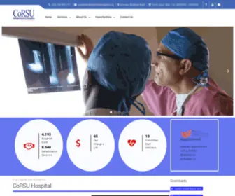 Corsuhospital.org(CoRSU Hospital) Screenshot