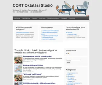 Cort-Oktatas.hu(Elfogadható) Screenshot