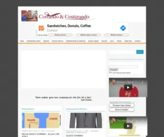Cortandoecosturando.com(Cortando e Costurando) Screenshot