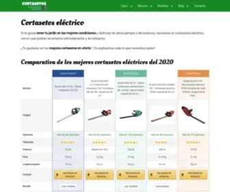 Cortasetoselectrico.net(Los 5 Mejores Cortasetos Eléctricos) Screenshot