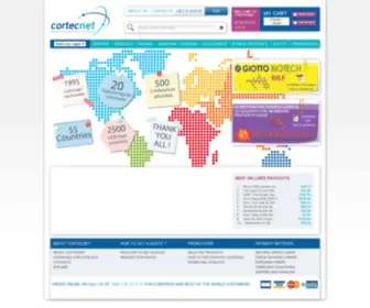 Cortecnet.com(Homepage Cortecnet) Screenshot