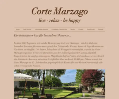 Cortemarzago.com(Corte Marzago Guesthouse) Screenshot
