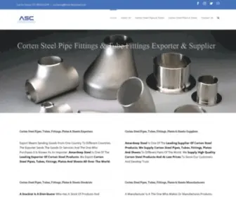 Cortensteeltube.com(Corten Steel) Screenshot
