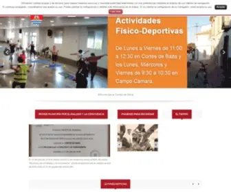 Cortesdebaza.es(Ayuntamiento de Cortes de Baza) Screenshot